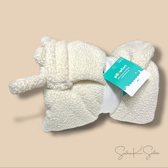 Polar Bear Stocking + Cream Kids’ Throw Blanket Gift Set – Pillowfort Christmas - Picture 2 of 2